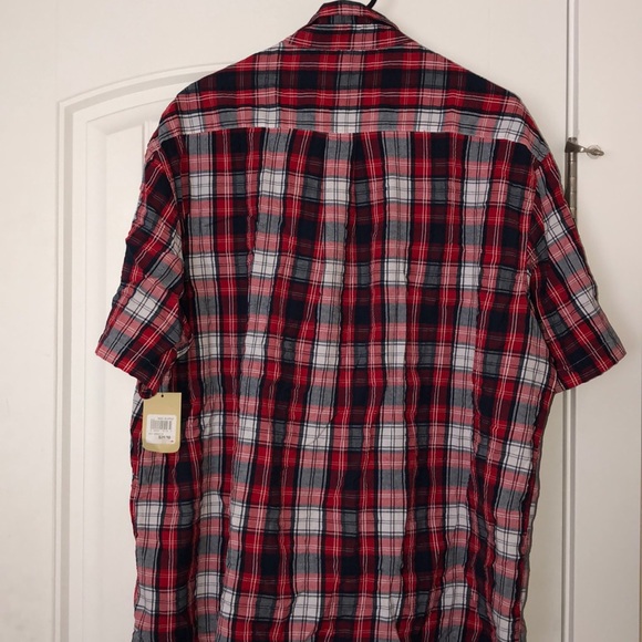 NWT🔥Mens Short Sleeve Northcrest Flannel - Picture 4 of 5